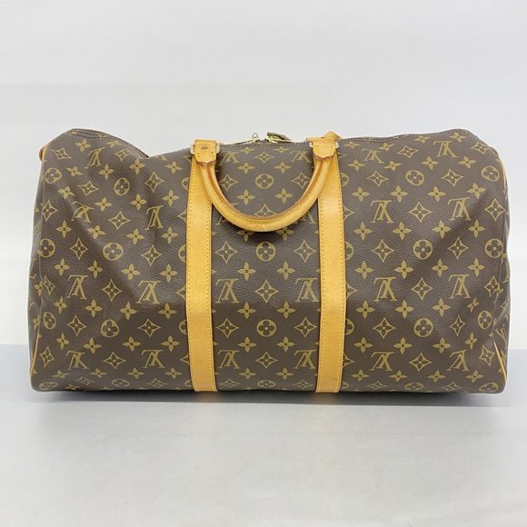LOUIS VUITTON Authentic Brown Monogram Keepall 50 Boston Bag - Picture 12 of 12